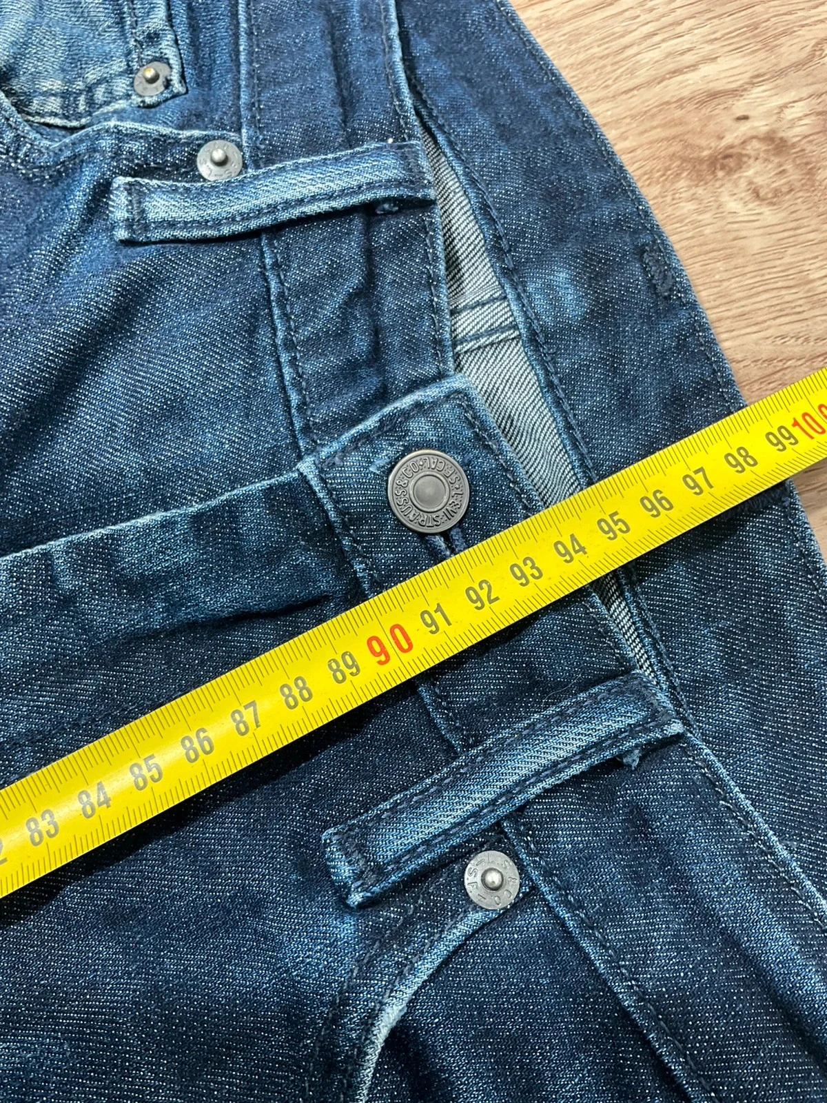 Jean Levi's 541 Coupe Droite/Athletic W30 L30 Vintage Bleu Foncé Délavé lvh 247 – photo 17